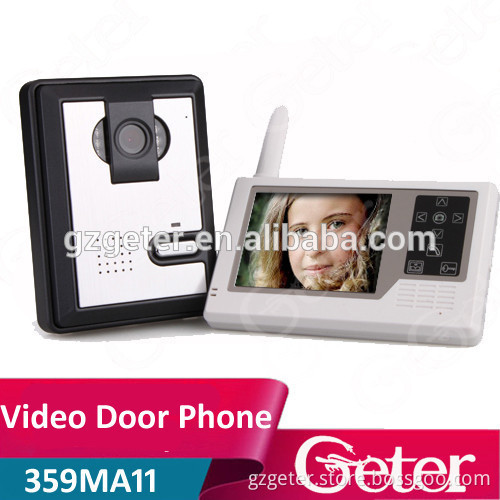 3.5" wireless video door phone Door Bell